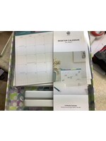 *Litle Scuffed Up U Brands 2023 Dated 12 Month Desktop Calendar 8.3 inch x6.3 inch  - Geo Brights