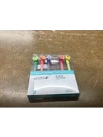 *Open Package - missing1*  6ct Rollerball Gel Pens Scented Ink Metal Charm Multicolored  - Yoobi