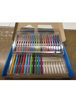Open box- missing 8- Paper Mate 40ct Flair Pens Holiday 2022
