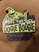 Repaired- Oogie Boogie Wooden Wall Decor