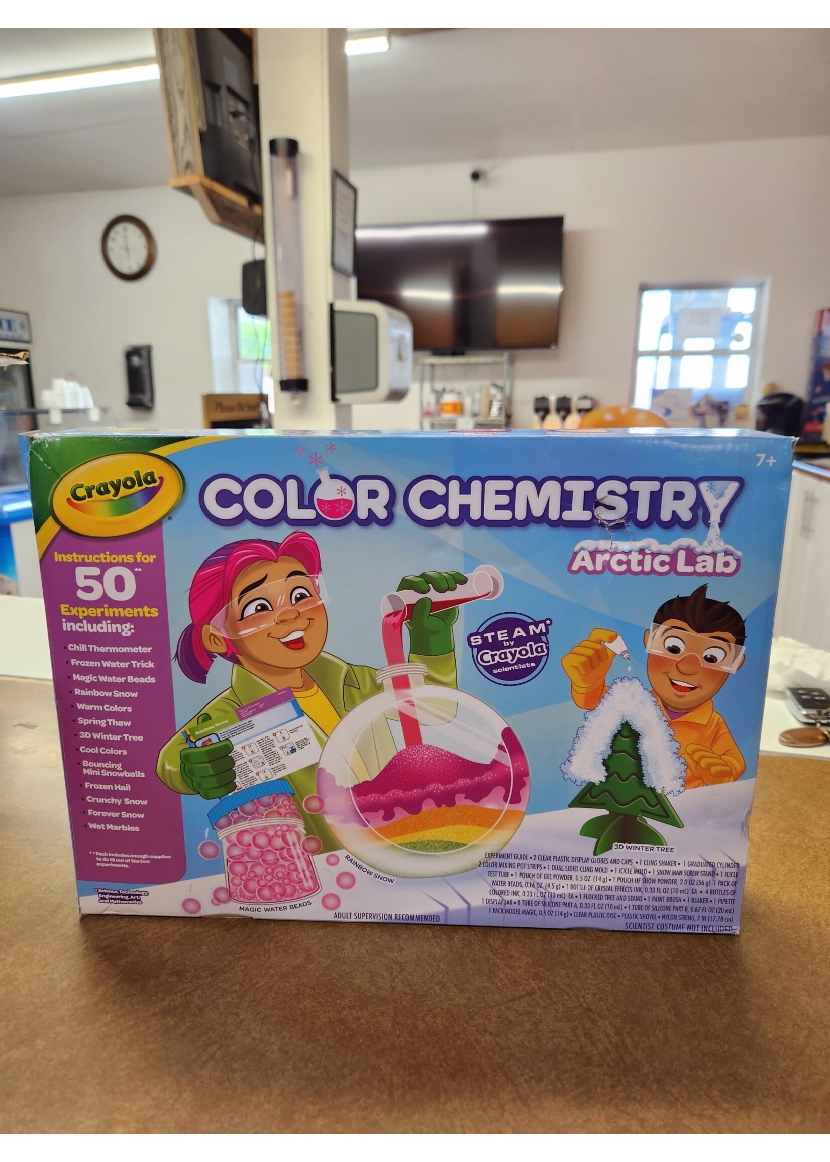 *Open Box Crayola 50pc Color Chemistry Arctic Lab Craft Set