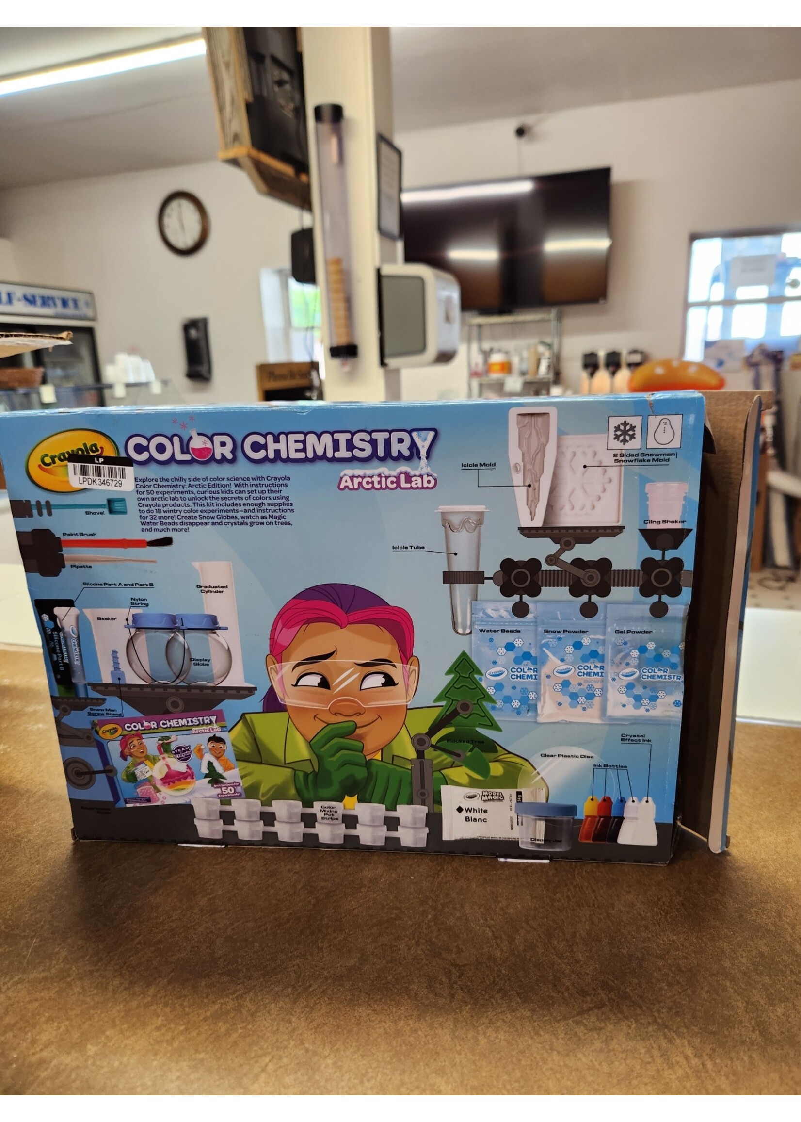 *Open Box Crayola 50pc Color Chemistry Arctic Lab Craft Set