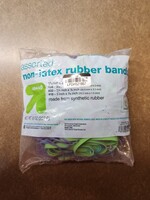 300ct Rubber Bands Assorted Size and Colors - up & up