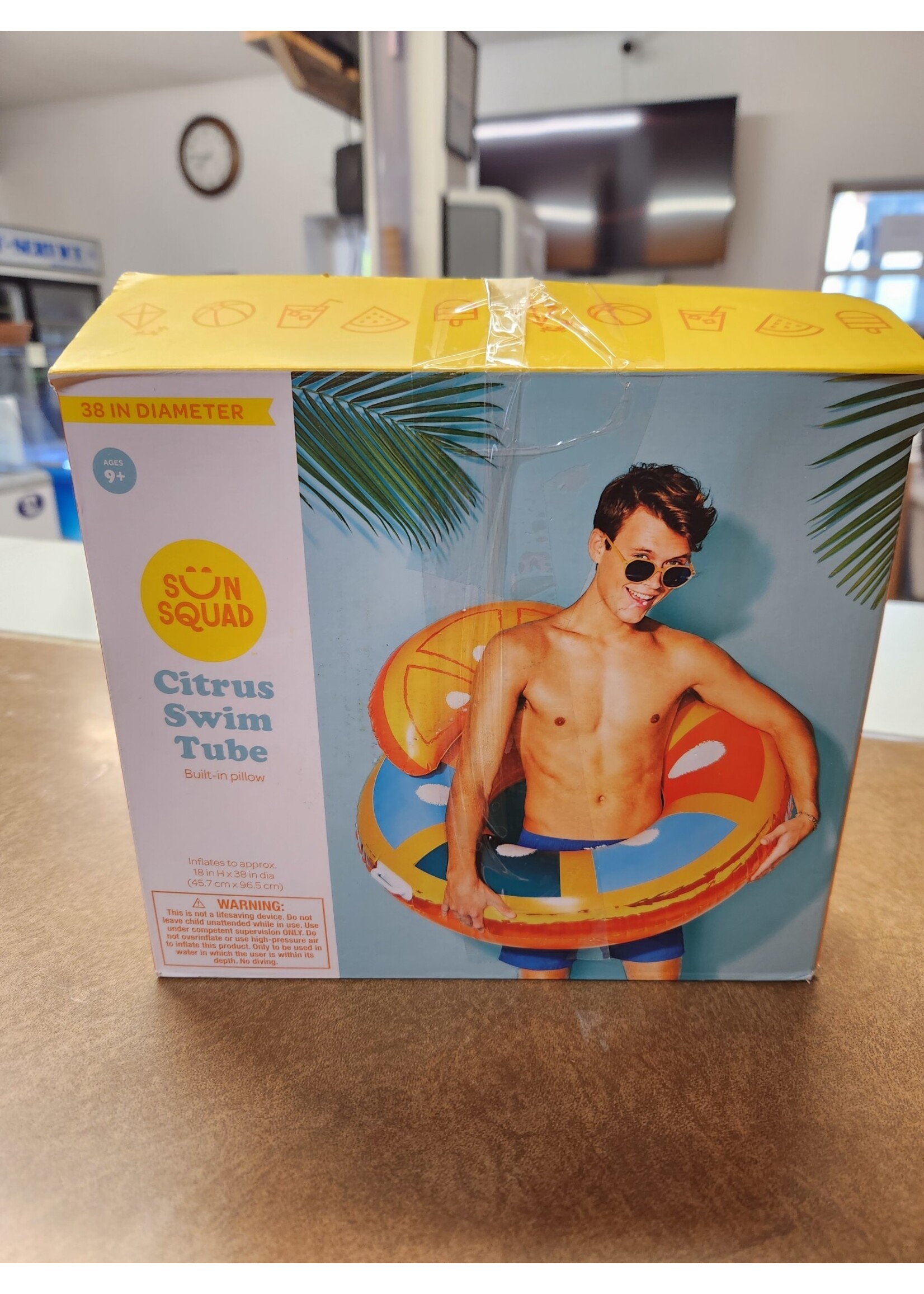 *Tested Citrus Pillow Tube - Sun Squad