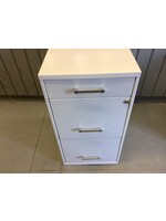 *No Keys* Small scratch & sm dent* Space Solutions 3-Drawer Steel Filing Cabinet