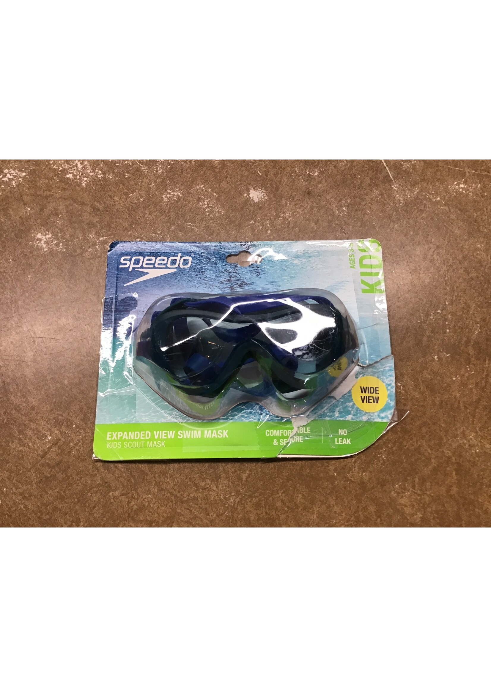 *Open Package*Speedo Kids' Low Volume Swim Mask - Deep Lake/Celeste