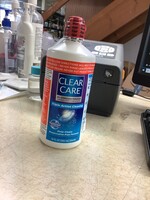 *No Box Clear Care 3% Hydrogen Peroxide Triple Action Cleaning for Contact Lenses