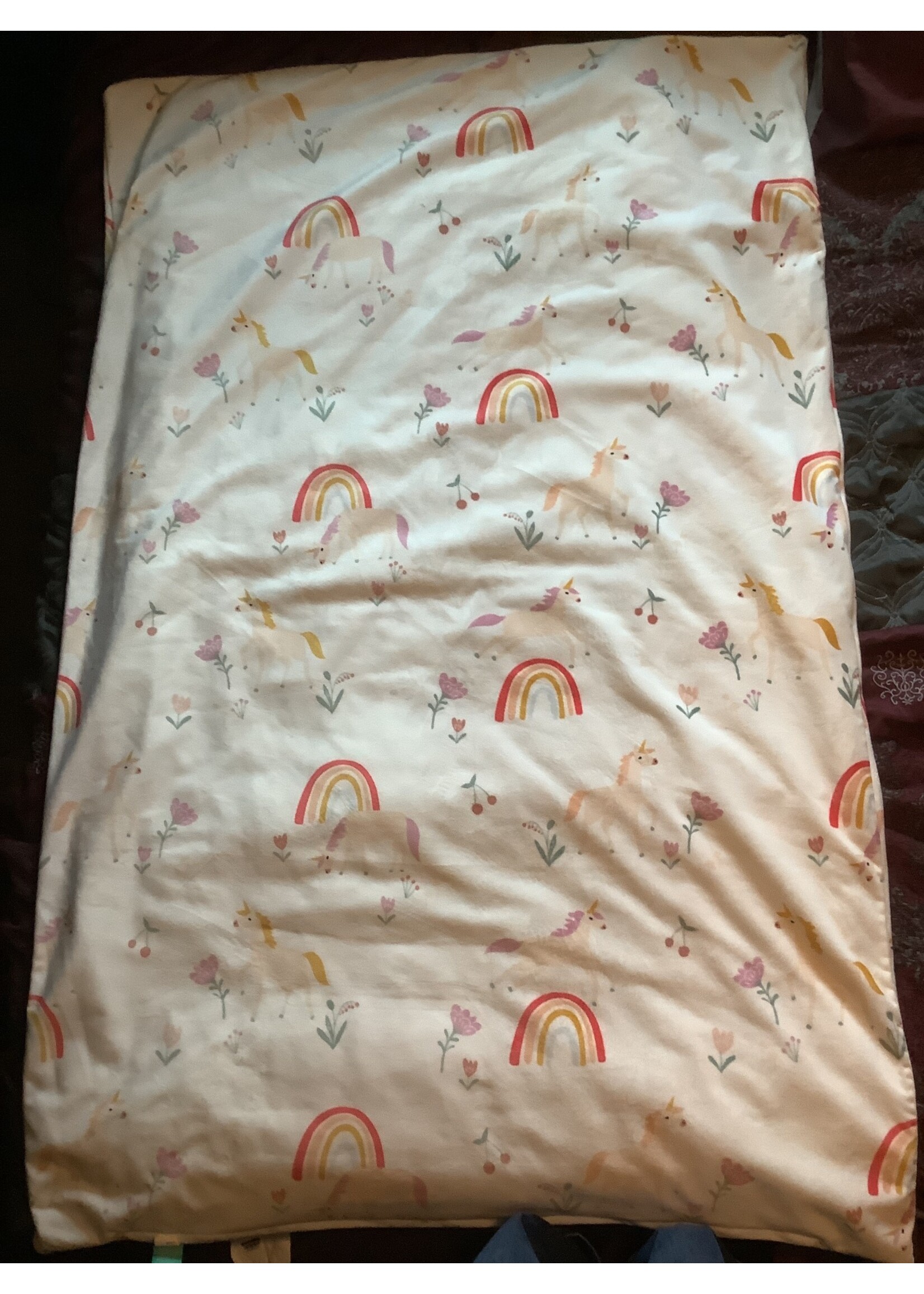 pillowfort Pillowfort 40” x 60”  Unicorn Quilt includes outer washable cover and inner quilt