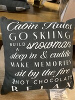 Decorative Winter Pillow