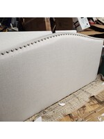 My Texas House Kenedy Curved Upholstered Headboard Queen