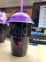 *Missing Eyes *Minor Scuffs 16.5 Fl Oz Cat Brain Cup