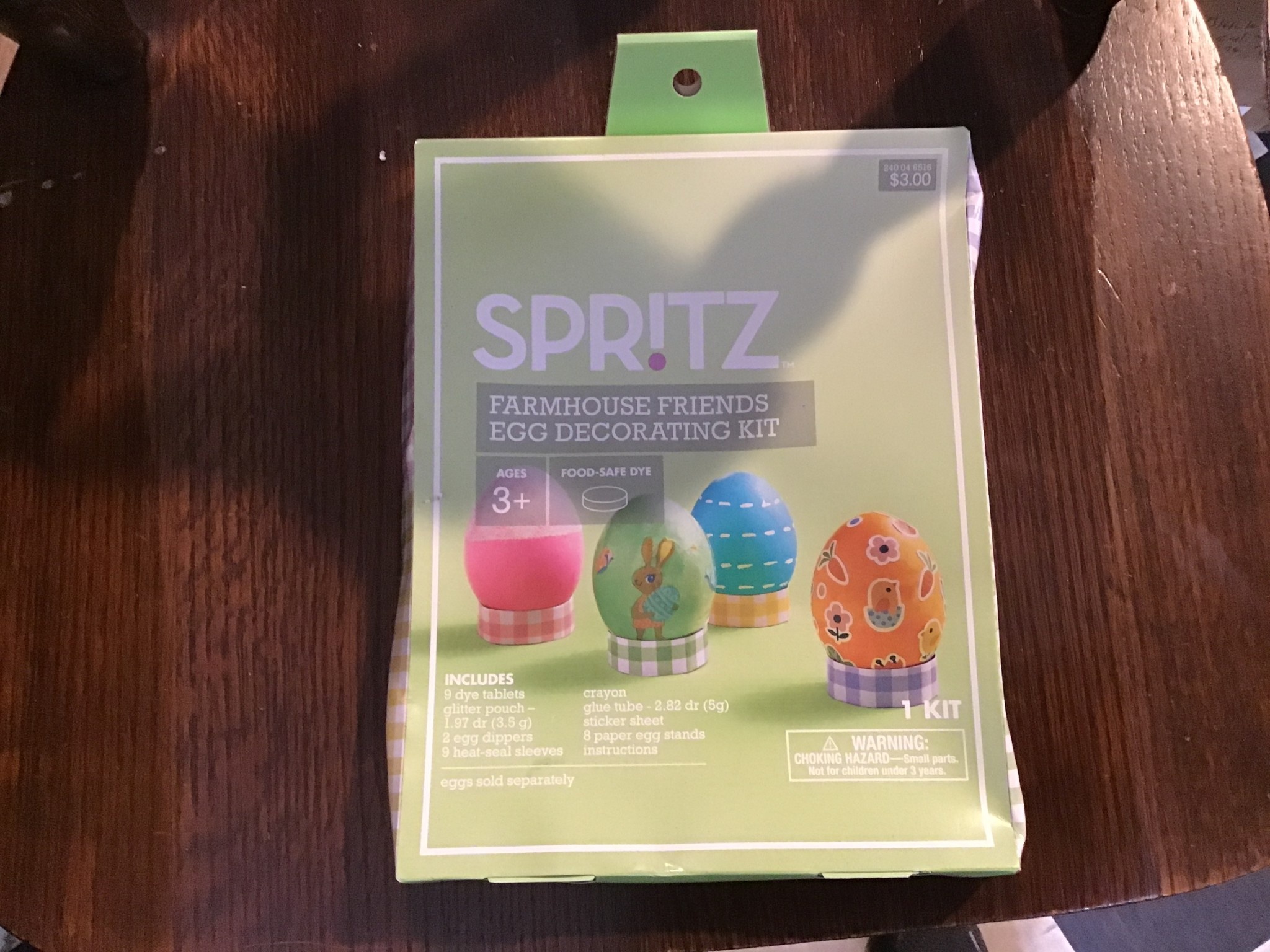 *box damage* Spritz farmhouse friends egg decorating kit D3 Surplus