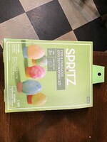 Box damage- Spritz Fun & Fabulous Egg Decorating Kit