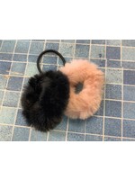 *No Package 2 PK Furry Hair Scrunchies & 1 elastic