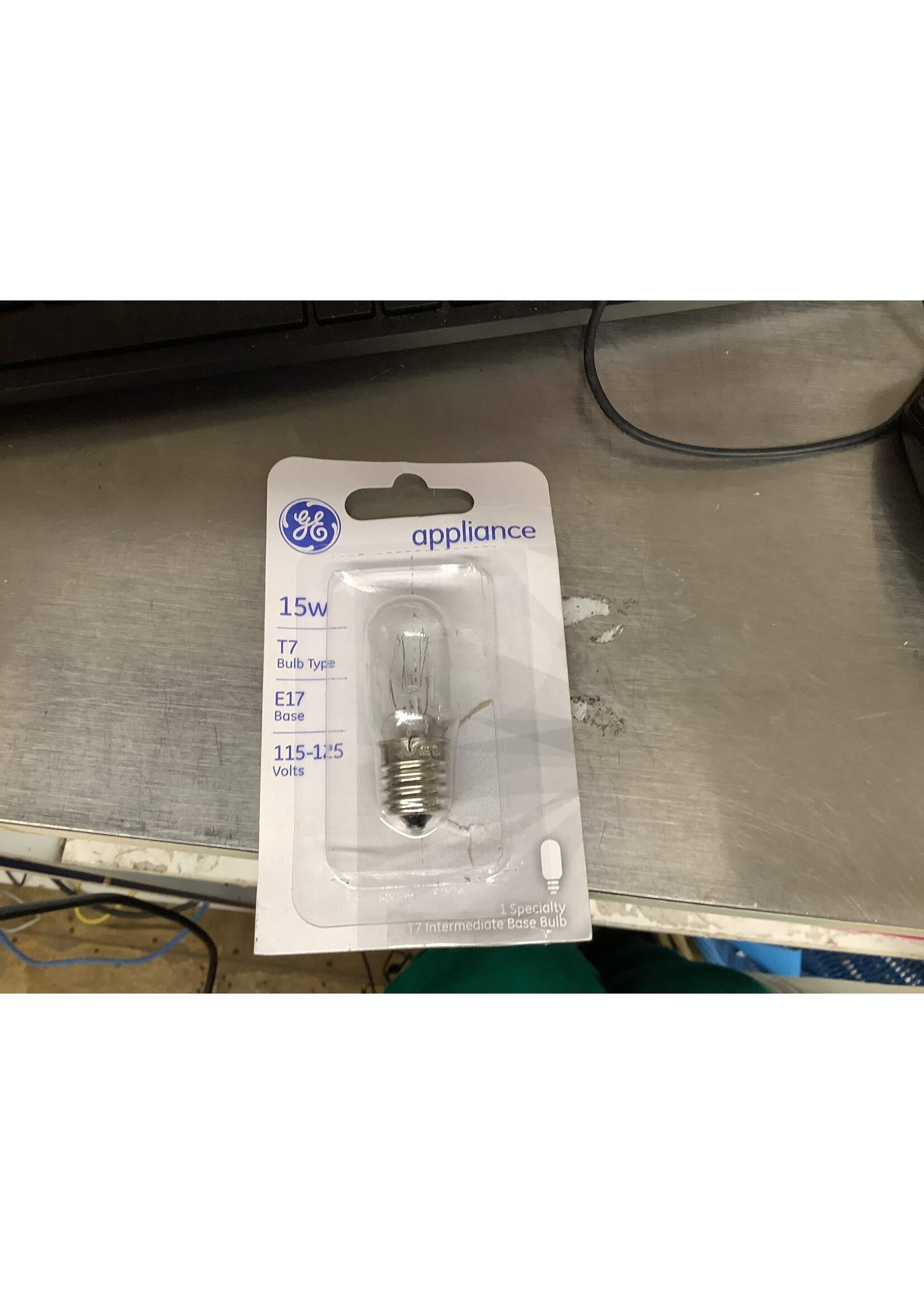 *Open Package GE Appliance 15 Watt Bulb