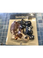 Dog Lightswitch Plate