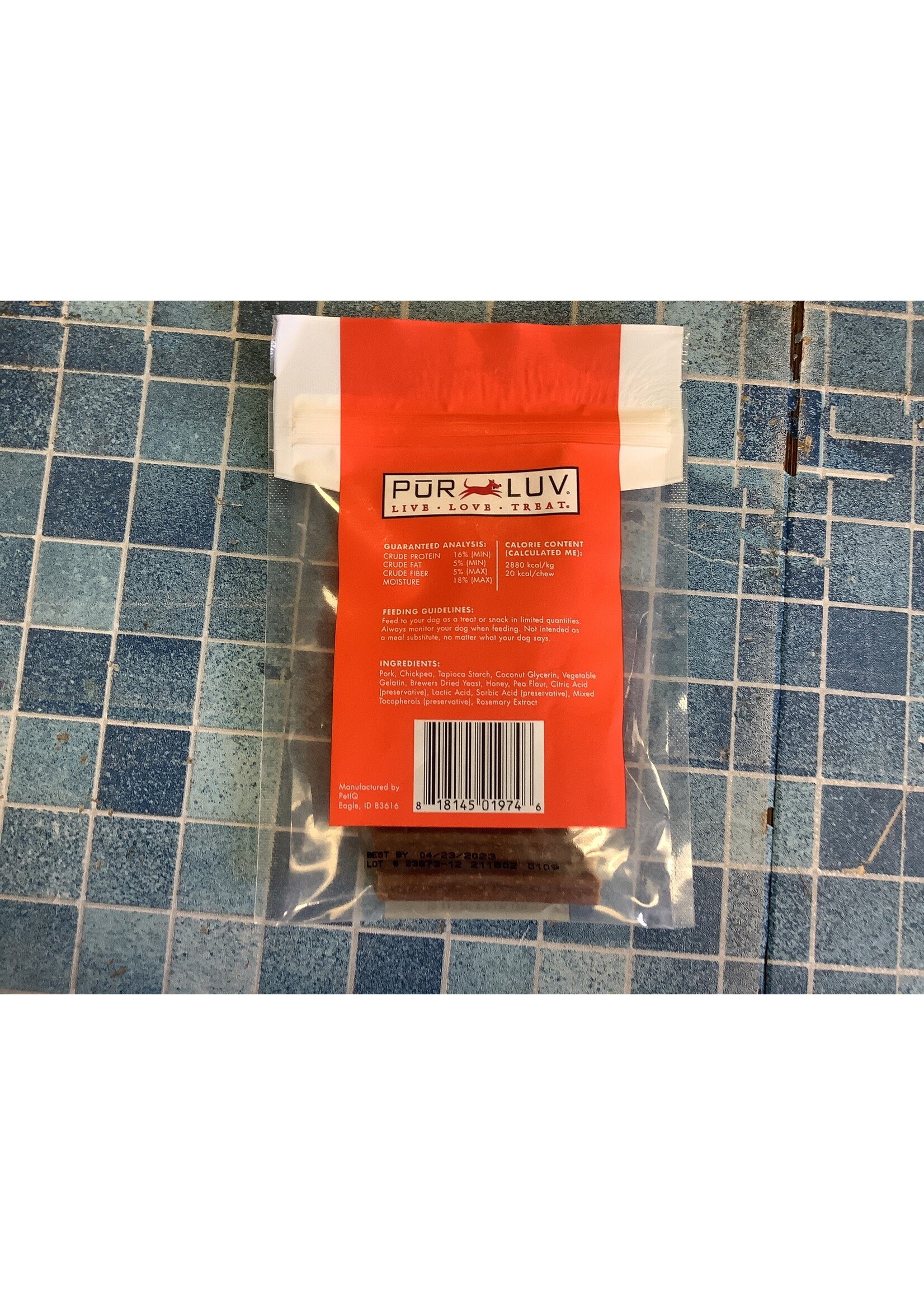 * Expired Pur Luv Pork Stick Recipe 1.5 oz. (4/23)