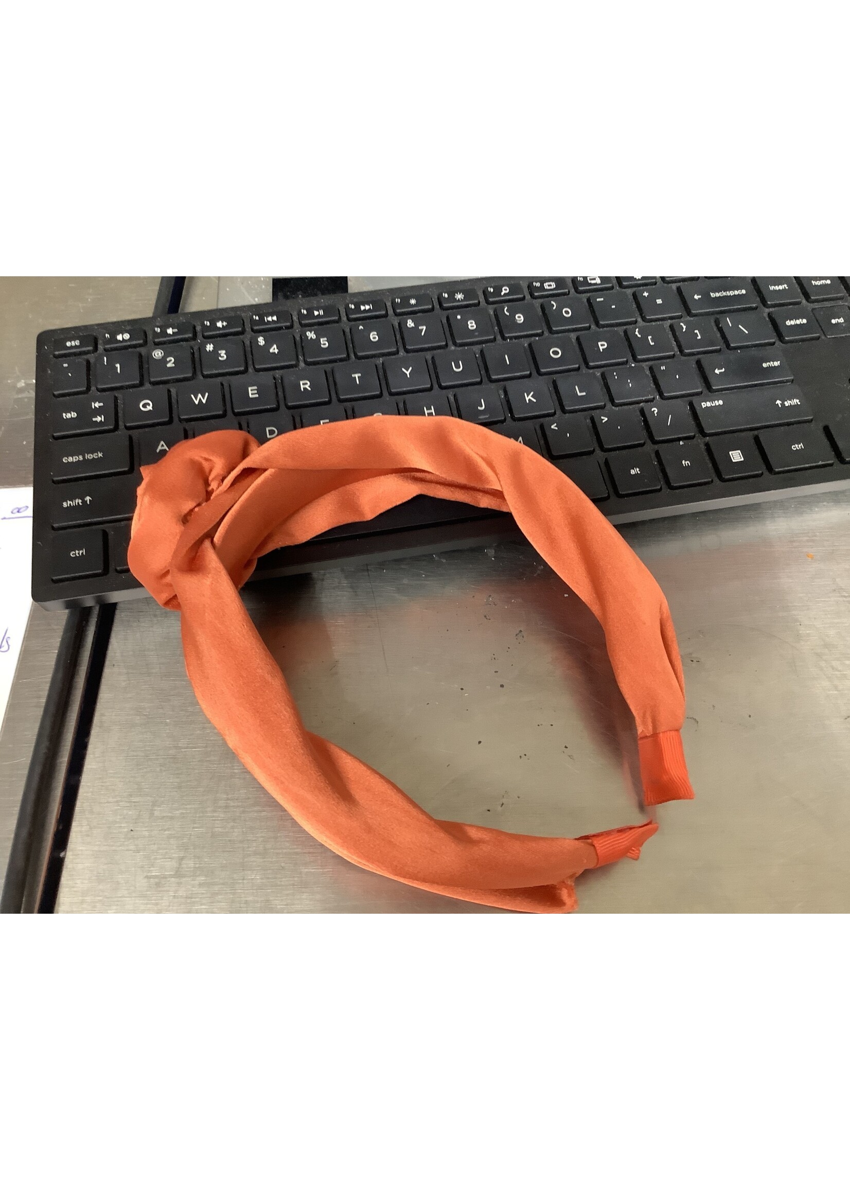Orange Headband Silky