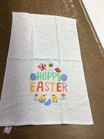*Dirty* Happy Easter Towel with Hanging tab 25” x 16”