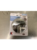 *Missing Screws Triplever Face Plate Bathroom Brushed Nickel