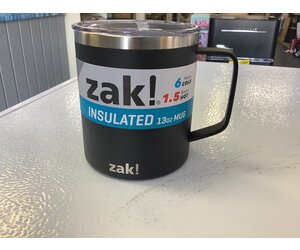 Zak! Stainless Steel Insulated Coffee Mug Tumbler Handle