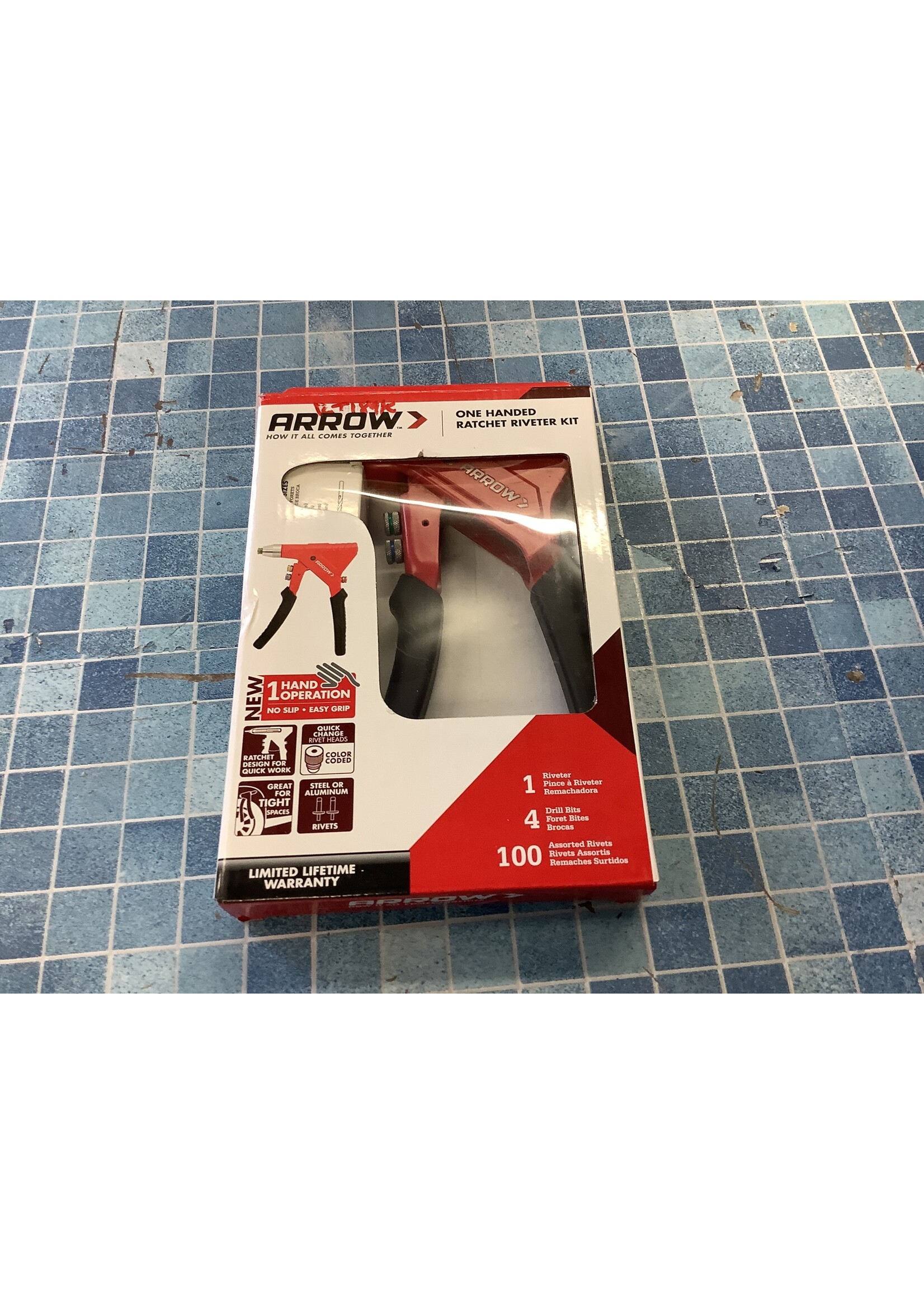 Arrow One Handed Ratchet Riveter Kit D3 Surplus Outlet