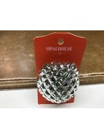 Opal House OpalHouse Scented Oil Warmer Silver Pineapple