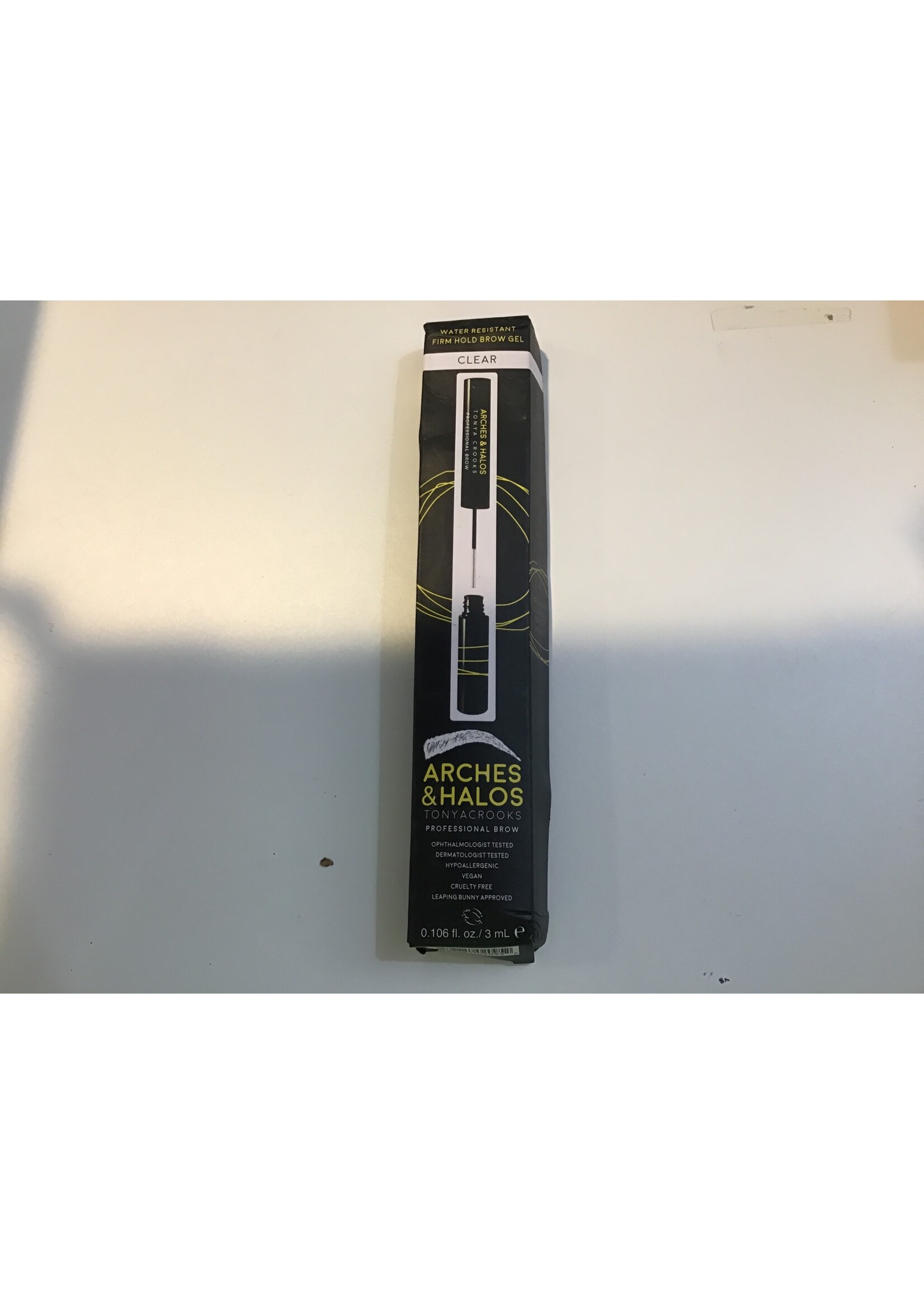 *box damage* Arches & Halos Hold Tight Water Resistant Gel Clear - 0.106 fl oz