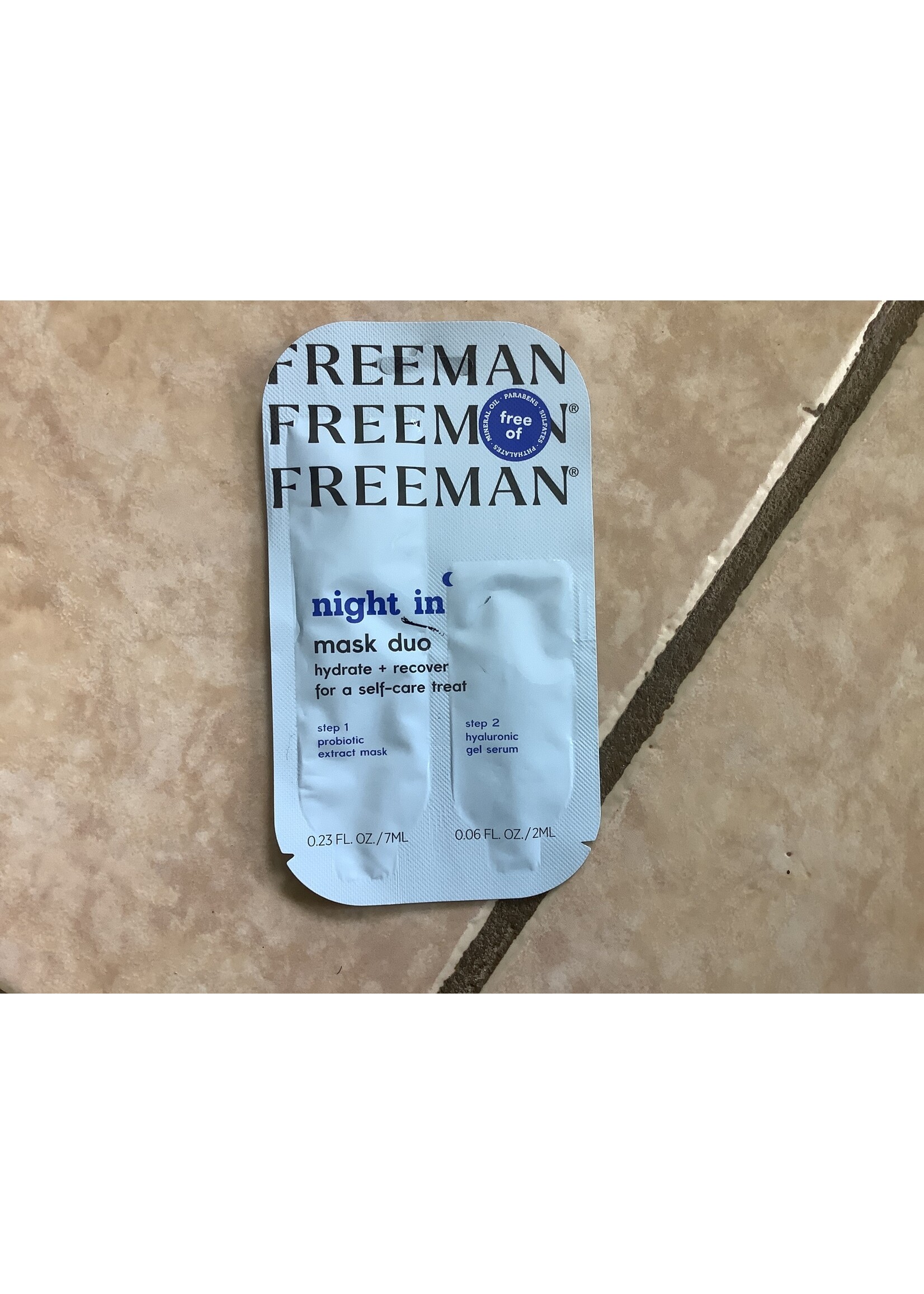 Freeman night in mask duo