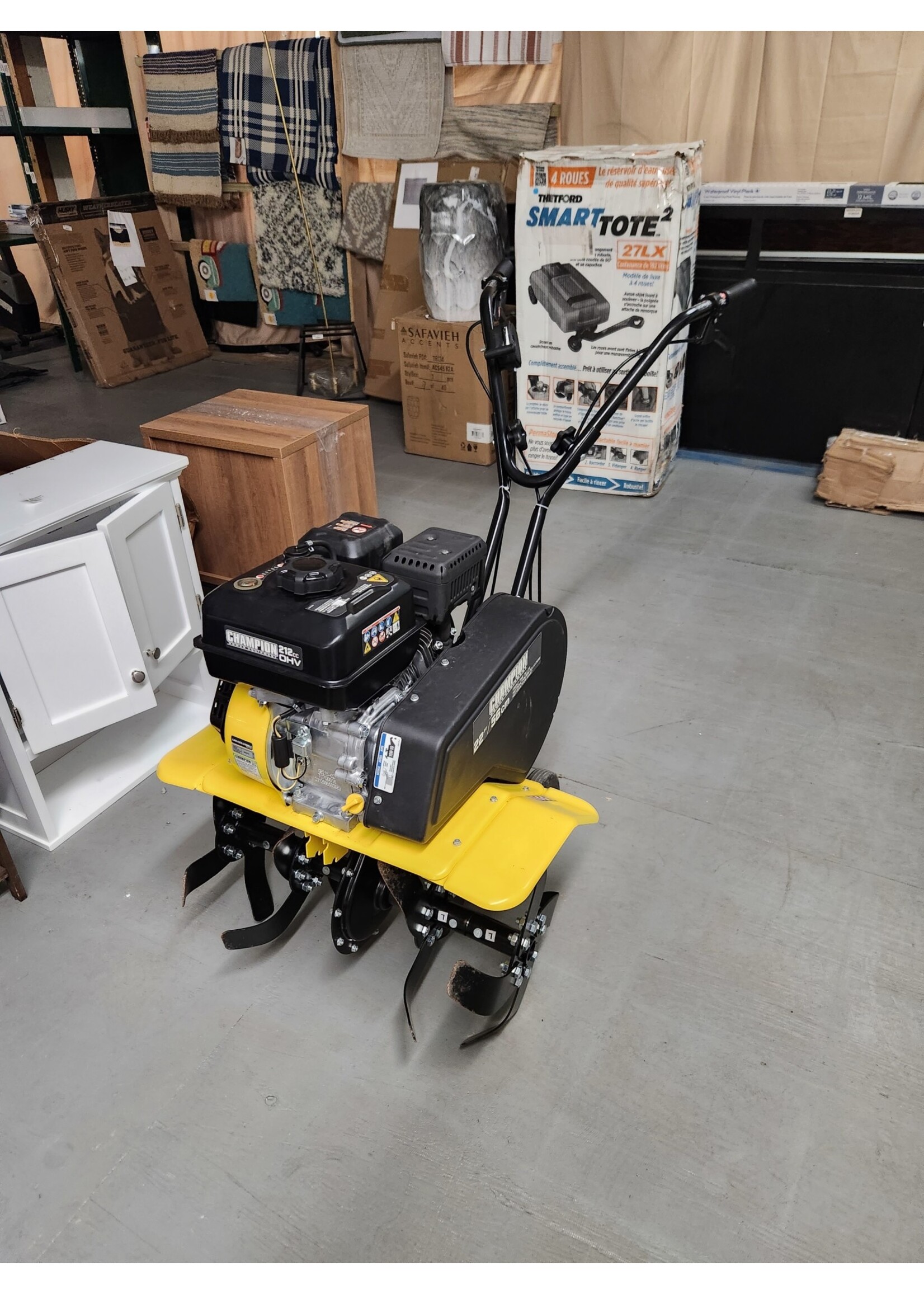 Champion Power Equipment 22Inch Front Tine Tiller 212cc OHV 100379
