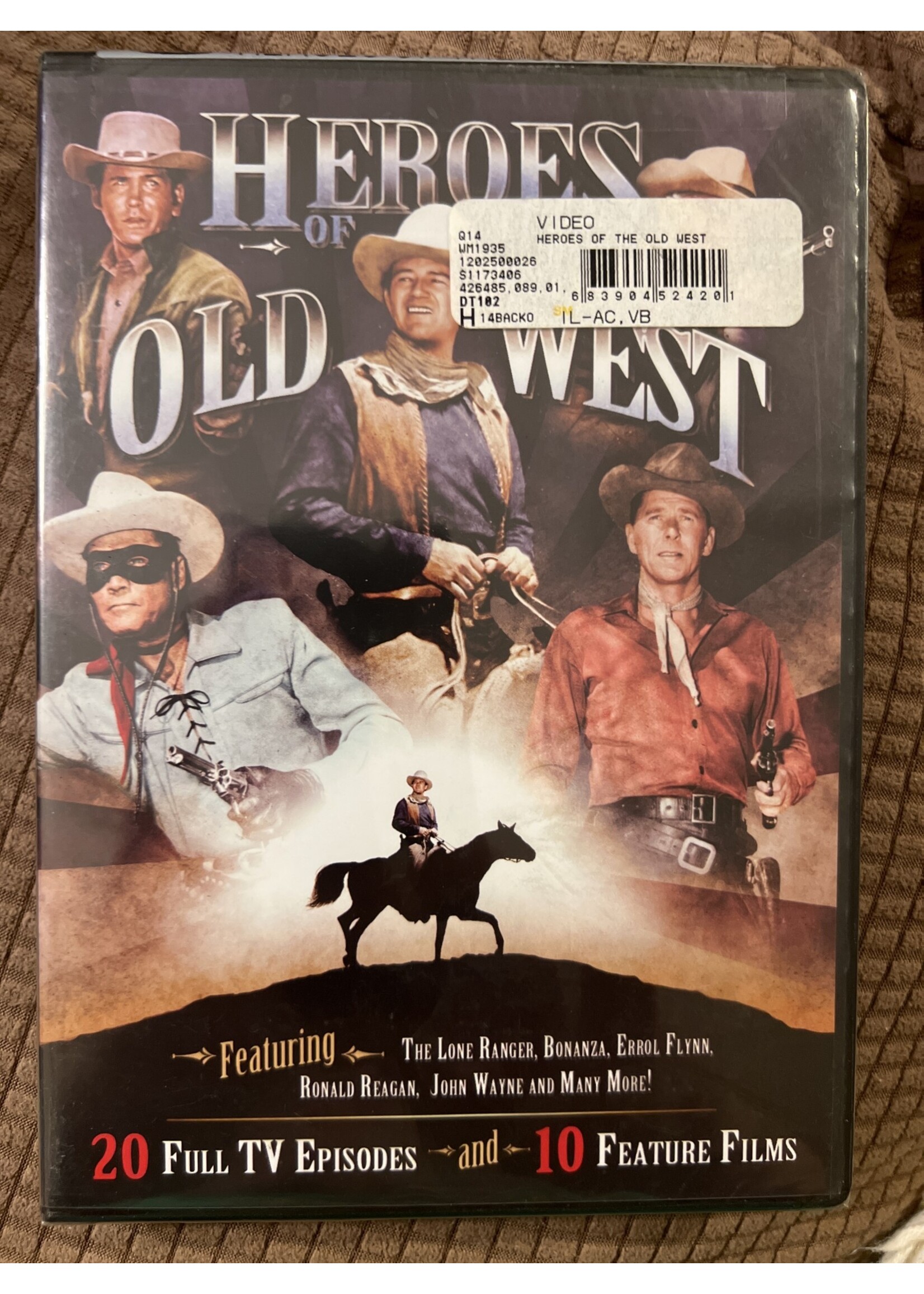 Unopened -Heroes of the Old West   DVD