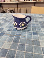*Small Chip Oneida China Spring Daisy Creamer Blue/White
