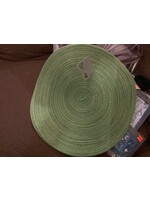 15” green placemats (2pc) The Spring Shop