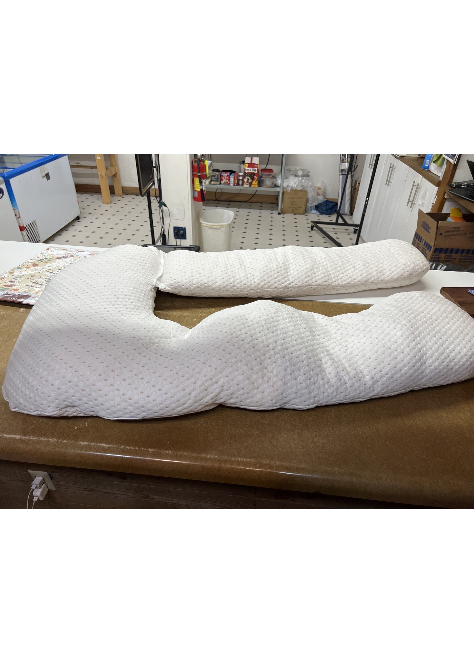 Open box- Elemuse L-shaped Body Pillow Pregnancy Pillow