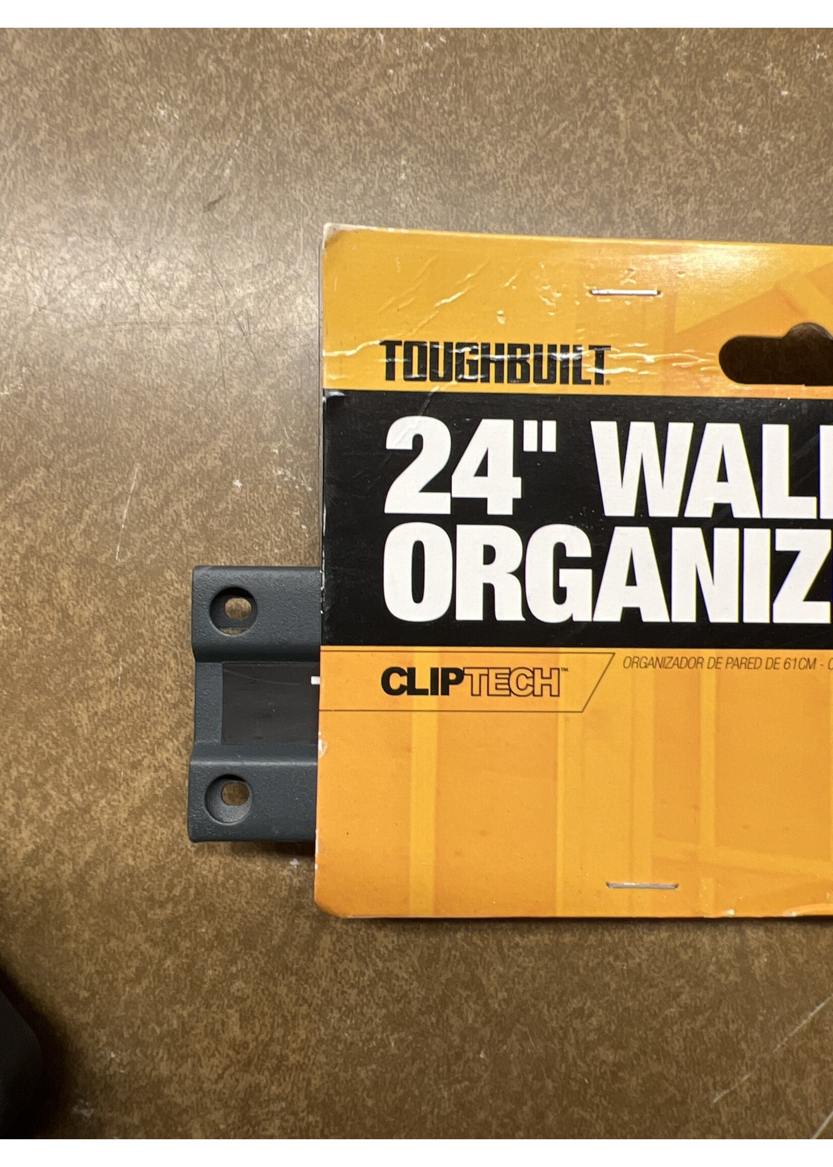 Missing one guard- Toughbuilt 24” Wall Organizer -clip tech