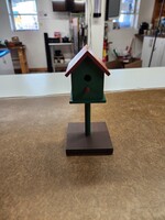 6.25"x3" Wooden Birdhouse Decor