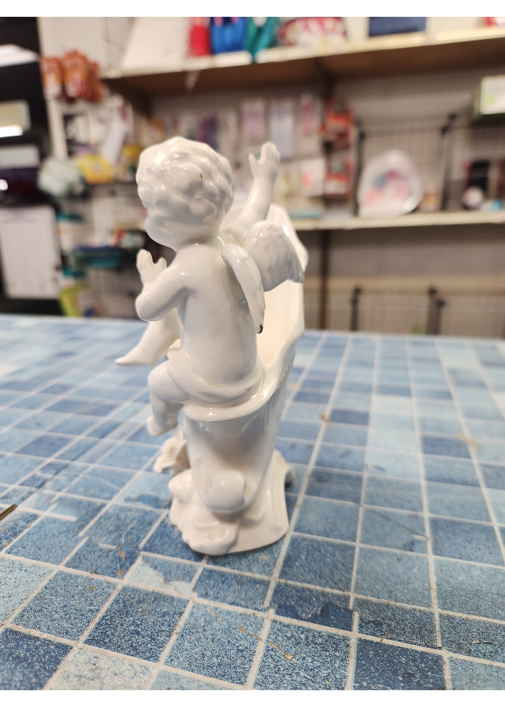*Some Imperfections Napco Cherub Angel Planter 05526