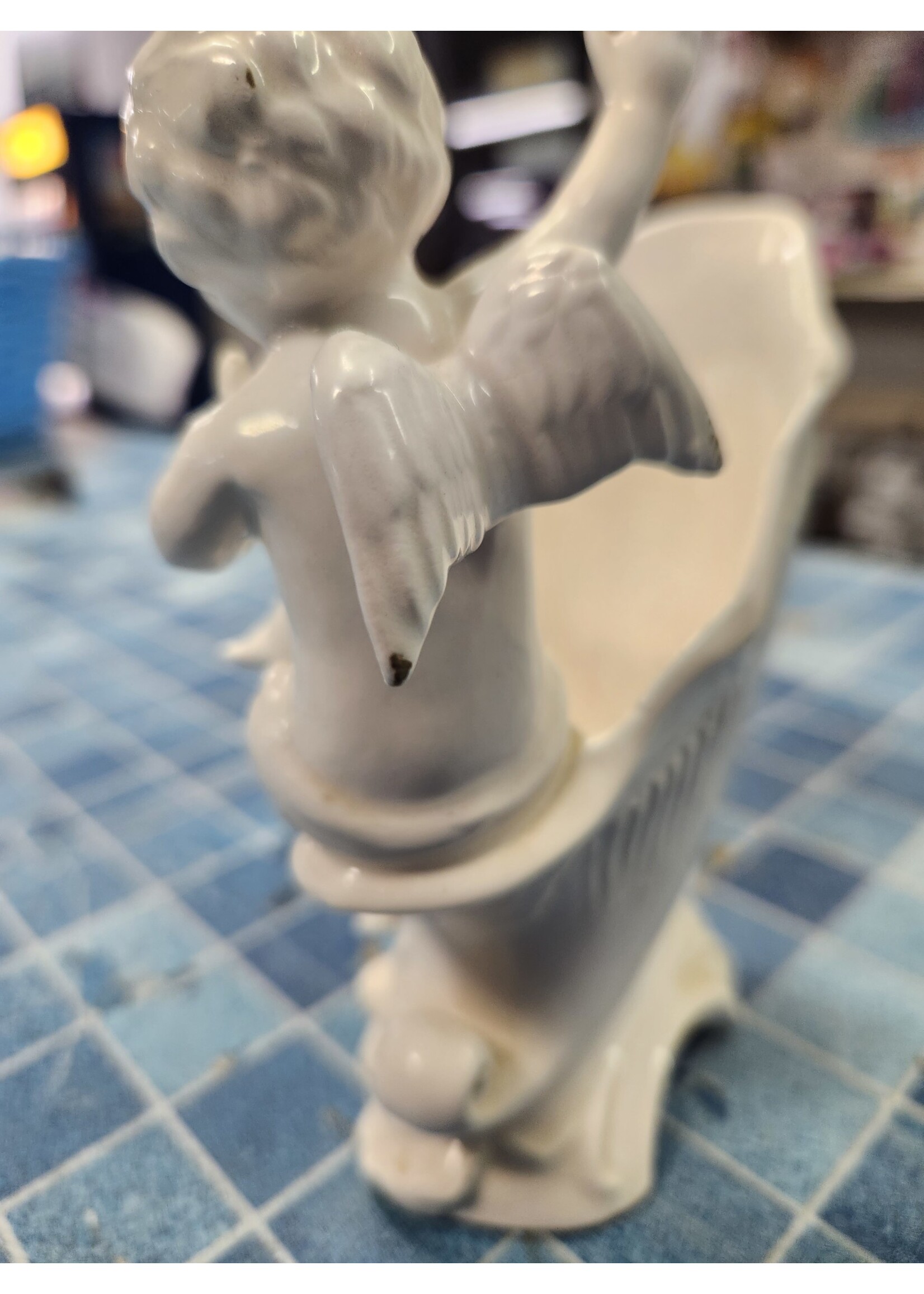 *Some Imperfections Napco Cherub Angel Planter 05526