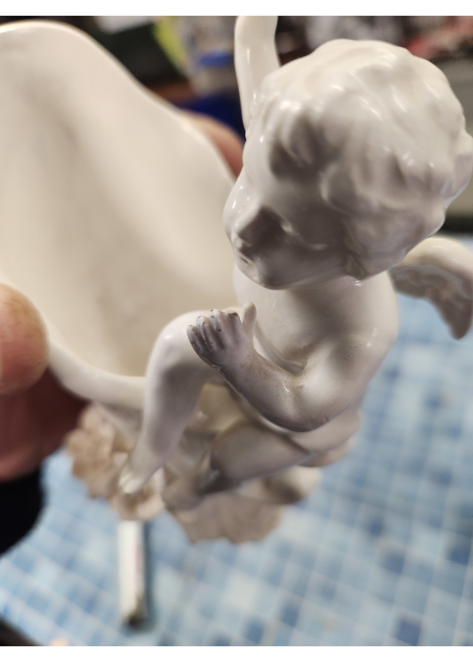 *Some Imperfections Napco Cherub Angel Planter 05526