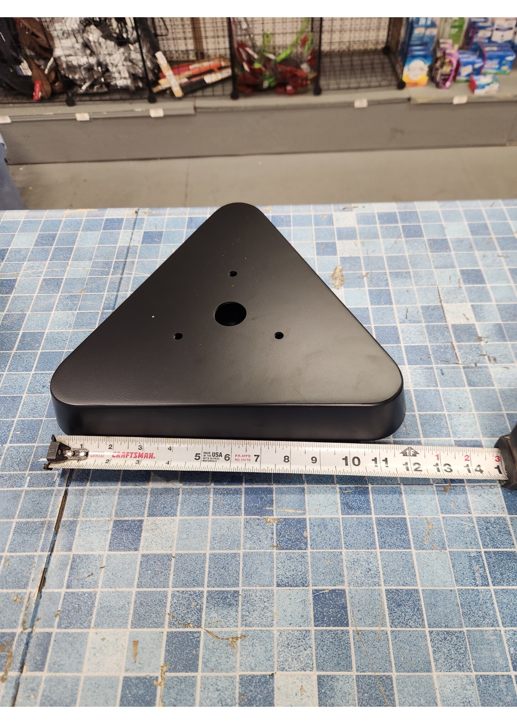 Magnetic Mounting Base for Non-Lighted, Light Duty Whip up to 7 ft. (Warning Whip/Flag)