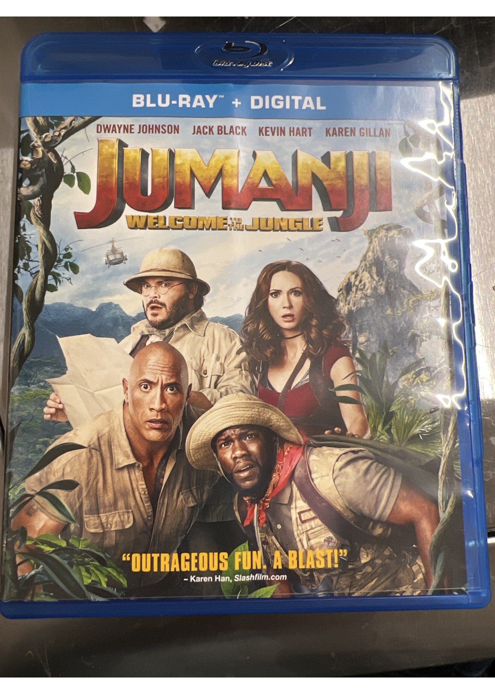 Jumanji : Welcome to the Jungle DVD blu-ray