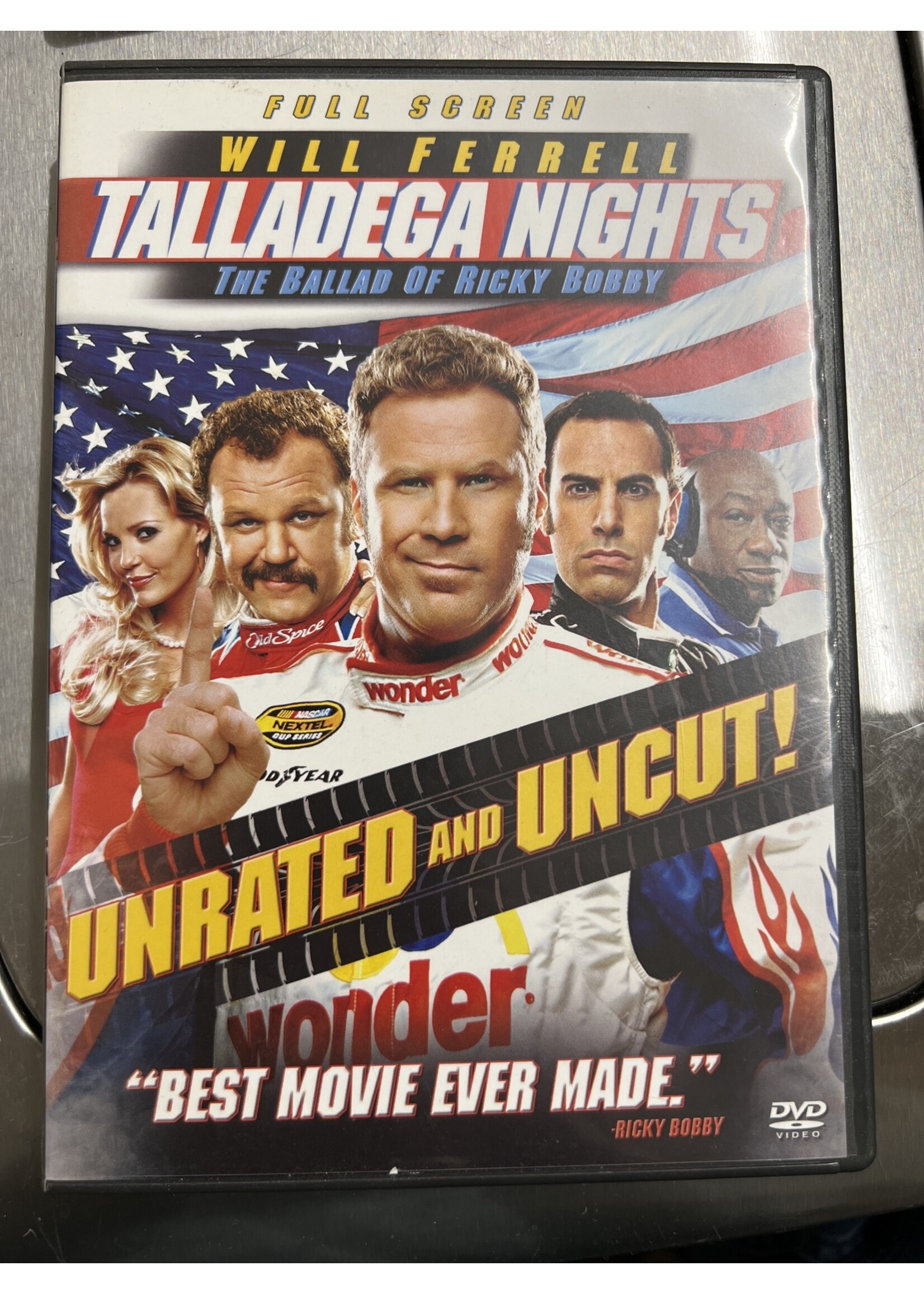 Talladega Nights DVD full screen