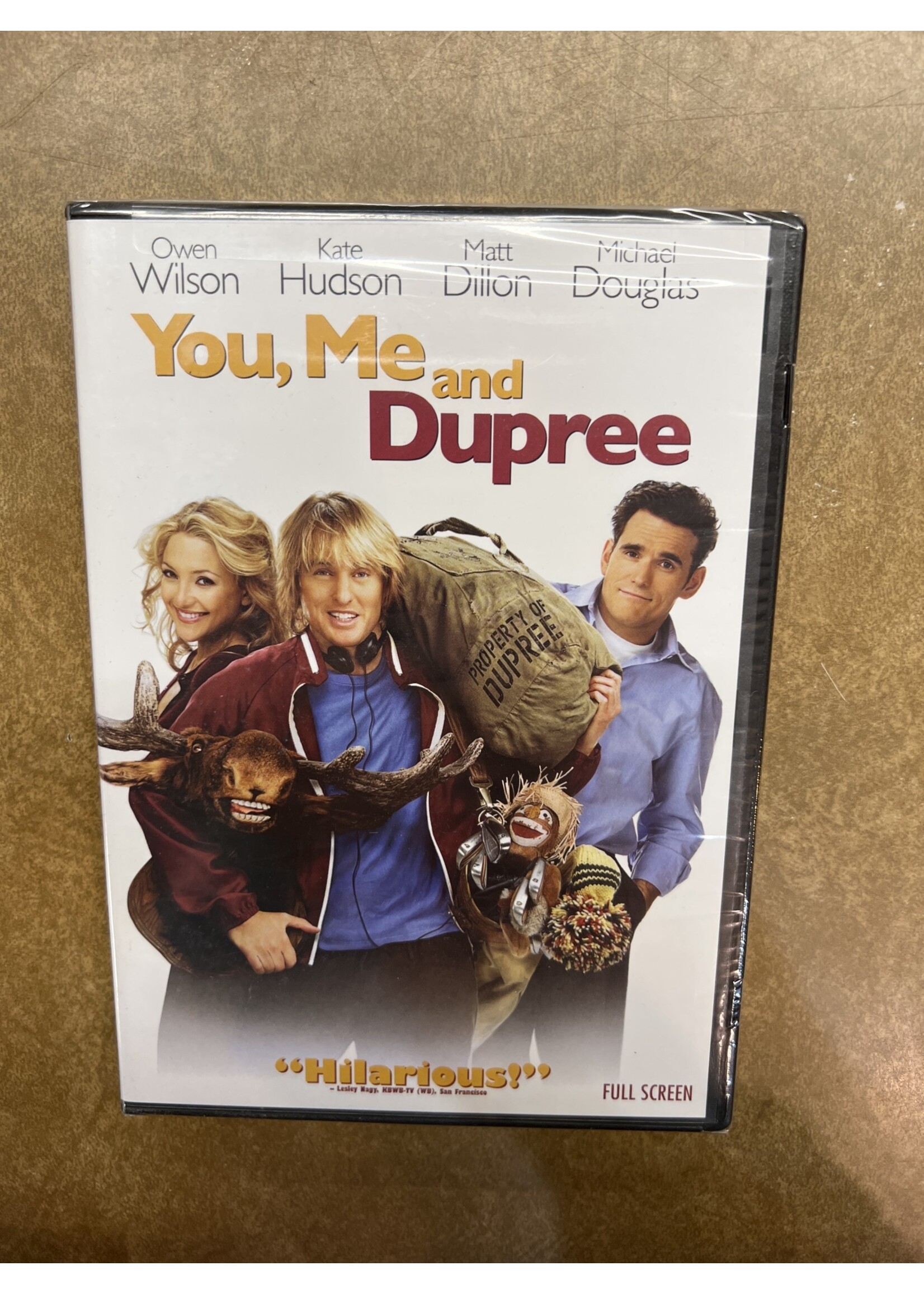 Unopened-  You, Me, and Dupree DVD