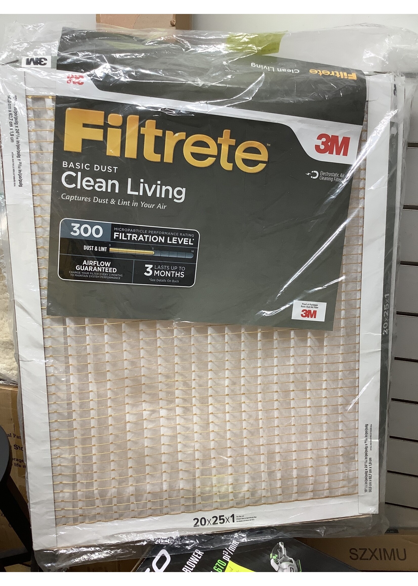 3M Filtrete 20x25x1 Filters Qty (6)