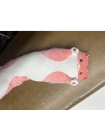 Mewaii Long Stuffed Cat - pink 2024 w/ hearts 36"