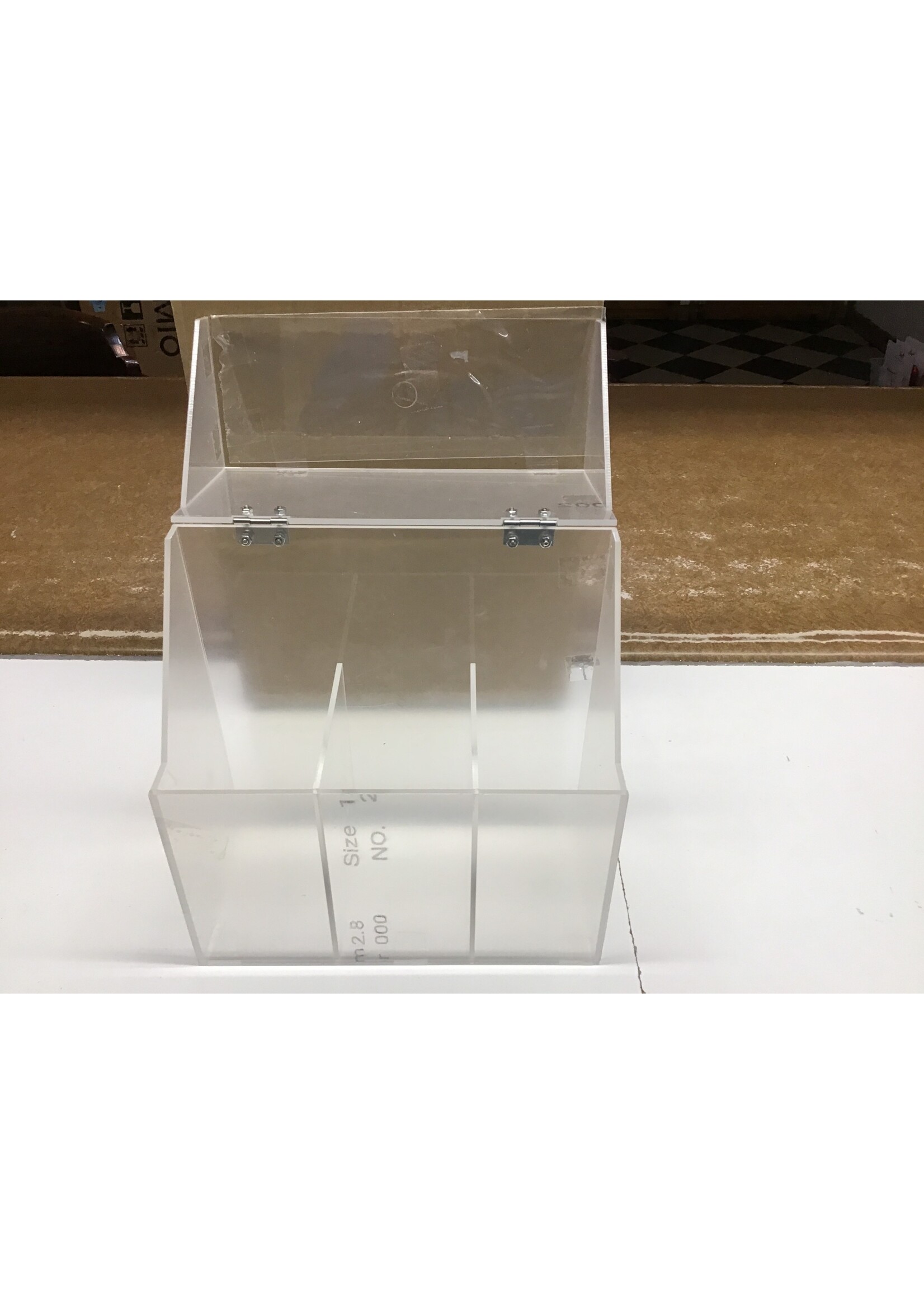 Storage Box - Clear 9”x9”x4”