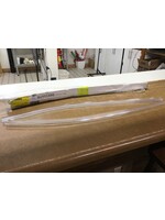 2-Pack  Butecare outwater plastic rigid vinyl clear u channel (1/2 x 40) Shower Seal