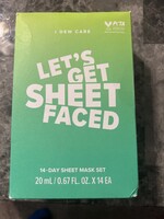 I DEW CARE Let's Get Sheet Faced Skincare Set - 14ct