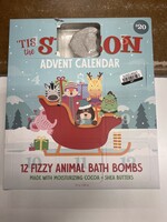 Box damage- Feeling Smitten Joon x Moon Animal Advent Calendar Bath and Body Gift Set - 24oz/12pc