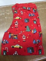 *Just Pants- Men's Big & Tall Holiday City Matching Family Pajama -Wondershop with Frances Marina Smith Red XXL- Tall